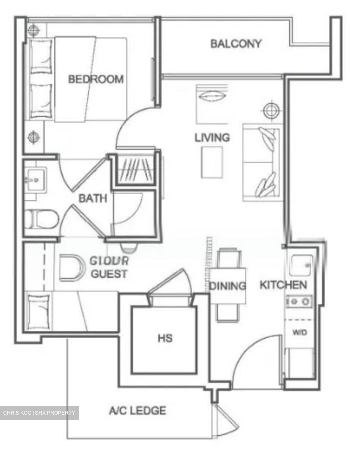 Centra Residence (D14), Apartment #533789831